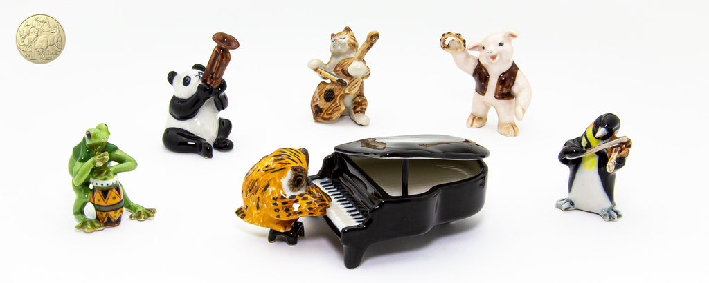 Porcelain Ceramic - Musical Animals