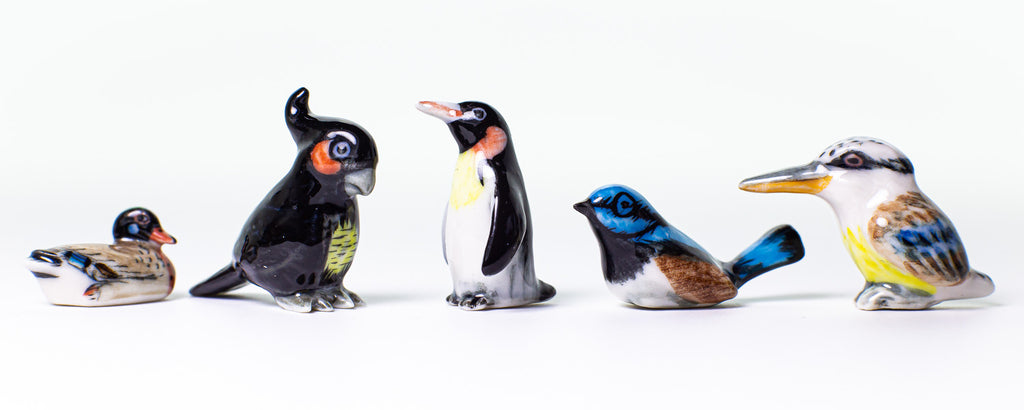 Porcelain Miniatures - Birds